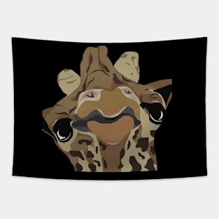 Goofy looking cute giraffe Tapestry