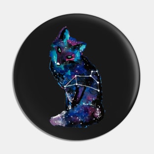 Cosmic Fox Pin