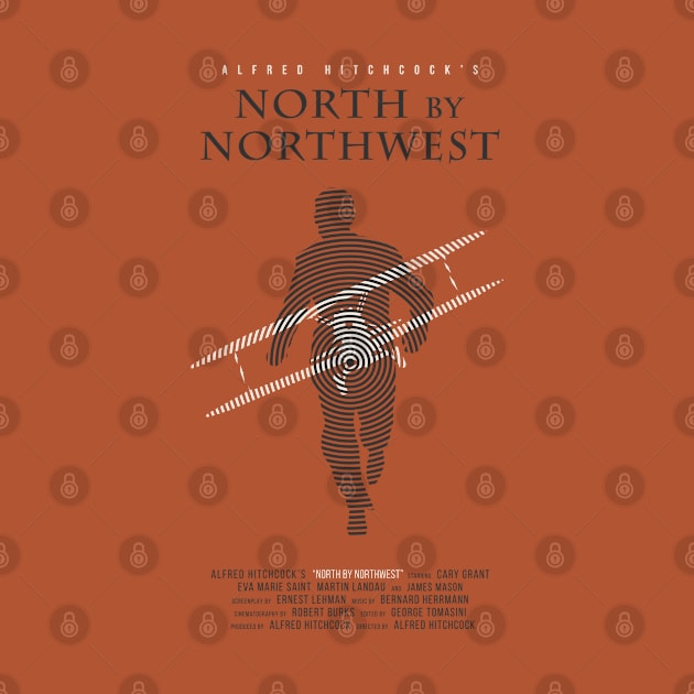 Alfred Hitchcock's North by Northwest. by MonoMagic