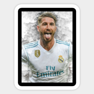 Sergio Ramos Stickers Teepublic