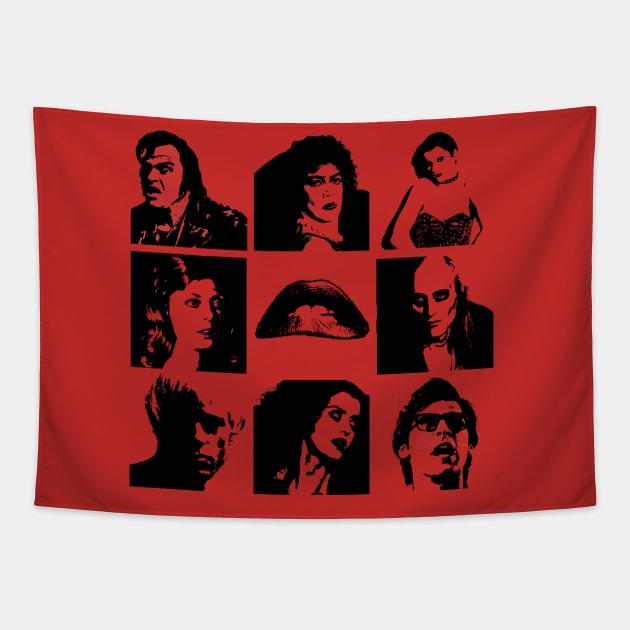 Rocky Horror Tapestry by Kcgfx