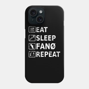 Fano Fanoe Denmark coordinates silhouette therapy Phone Case