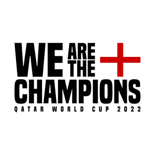 Qatar World Cup Champions 2022 - England T-Shirt