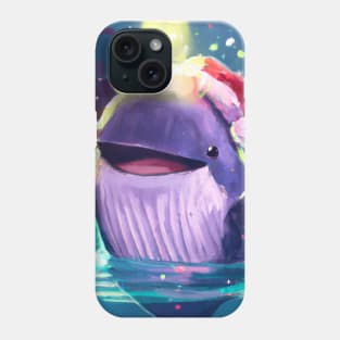 Cute Whale Drawing Phone Case