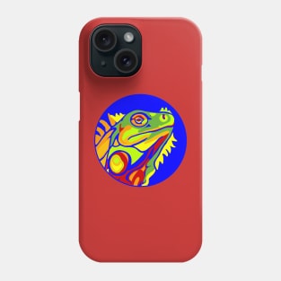 Magic Color Iguana - Dragon Lizard Phone Case