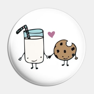 Milk and Cookie Love Pin