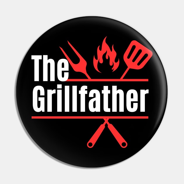 The grillfather chef design Pin by artsybloke