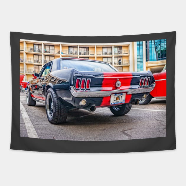 1967 Ford Mustang Hardtop Coupe Tapestry by Gestalt Imagery