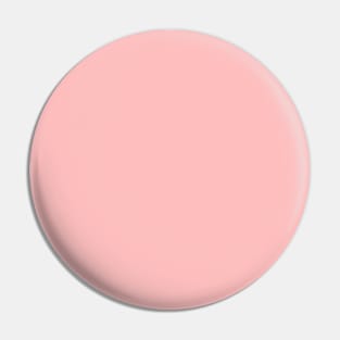 Peachy Pink Solid Color Pin