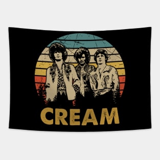 Funny My Favorite Cream Music Vintage Retro Tapestry