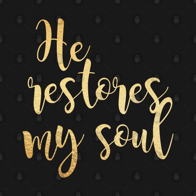 He restores my soul by Dhynzz