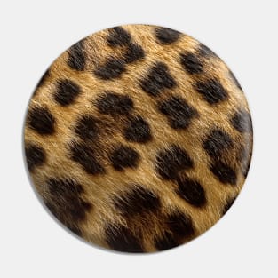 Leopard Print Fur Skin Exotic Animals Spots Cheetah Pin