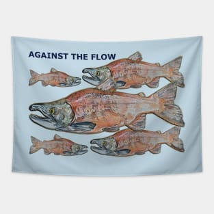 AGAINST THE FLOW Tapestry