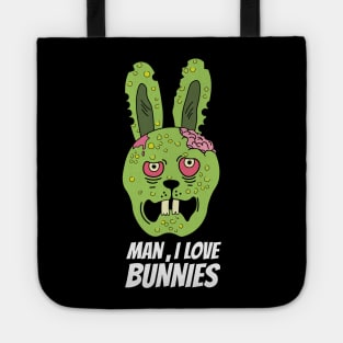 Funny zombie bunny Tote