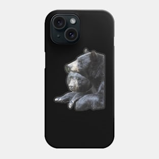 Black Bear Phone Case