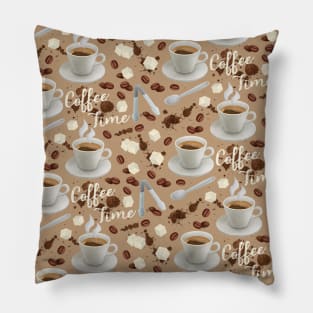 Coffee time Pillow