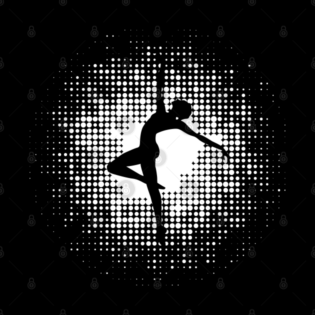 Dance design | Silhouette of dancer by melenmaria