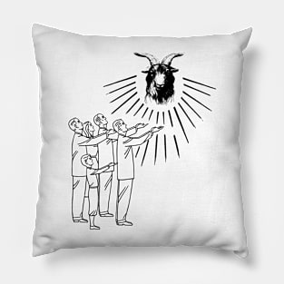 Praise Baphomet! Pillow