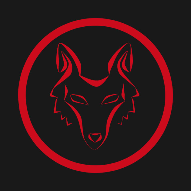 wolf symbol Wolf TShirt TeePublic