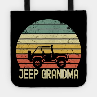 Jeep Grandma Vintage Jeep Tote