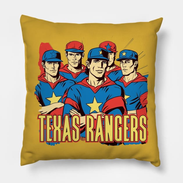 TEXAS RANGERS Pillow by Pixy Official