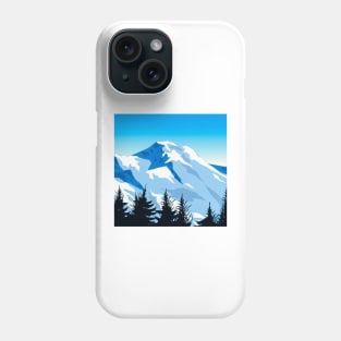 Everest illustration Phone Case