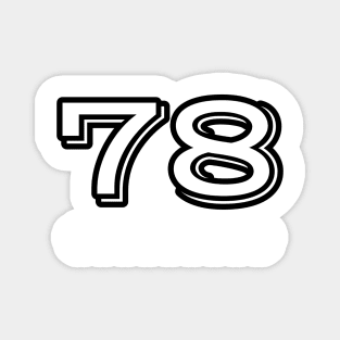 baseball 78 Magnet