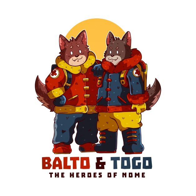 BALTO and TOGO by Chofy87