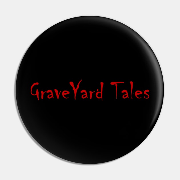 GraveYard Logo Red Pin by GraveYard Tales