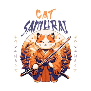 Cat Samurai T-Shirt