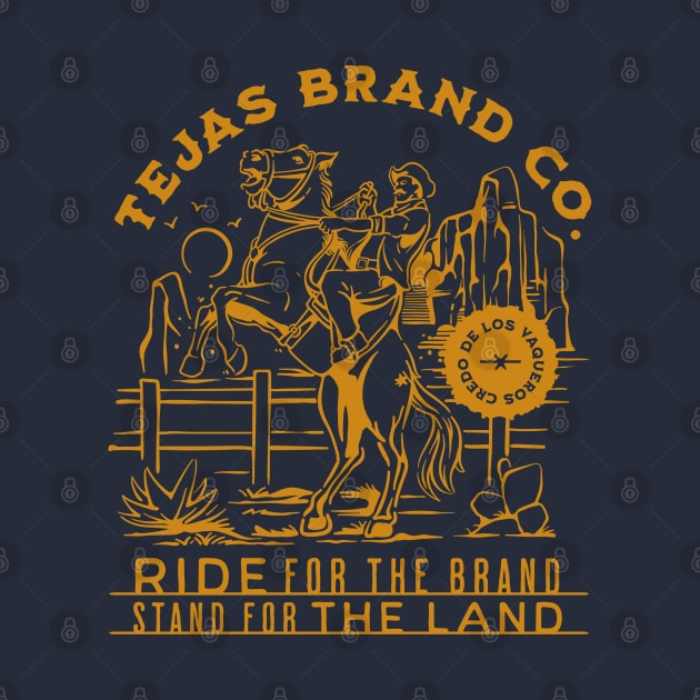 Vintage Texas Cowboy by Tejas Brand Co.