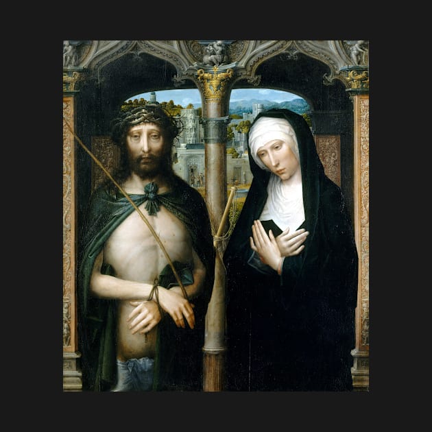 Adriaen Isenbrant Christ Crowned with Thorns and the Mourning Virgin by pdpress