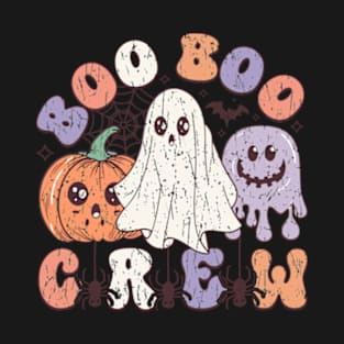 Vintage Halloween , Retro Funny Ghost T-Shirt