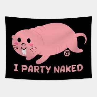 PARTY NAKED Tapestry