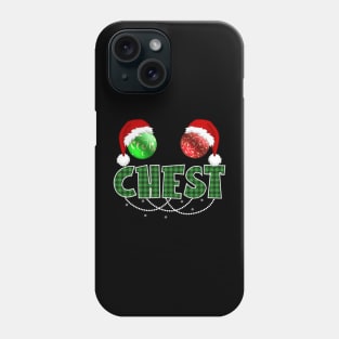 Funny Chest Nuts Couples Christmas Chestnuts Phone Case