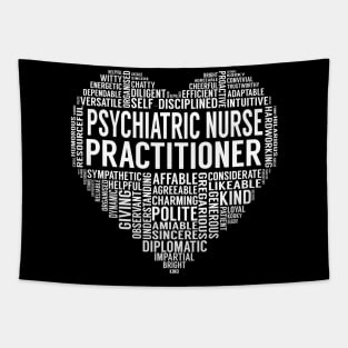 Psychiatric Nurse Practitioner Heart Tapestry