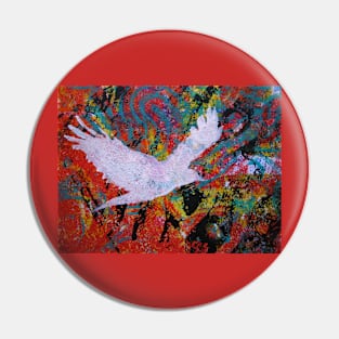 Flying Free Abstract Section 2 Pin