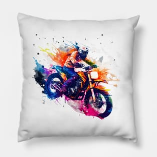 Dirt biking Pillow