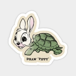 Vintage Draw Pippy Magnet