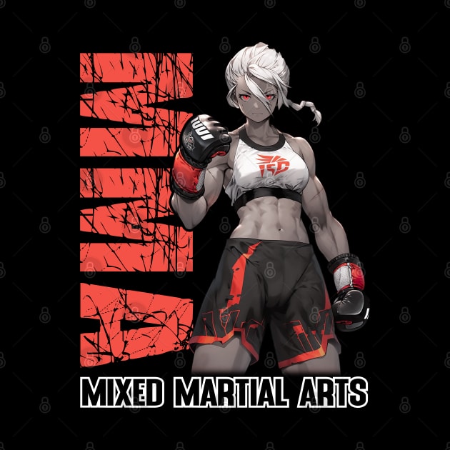 MMA Fighter – Anime Shirt by KAIGAME Art