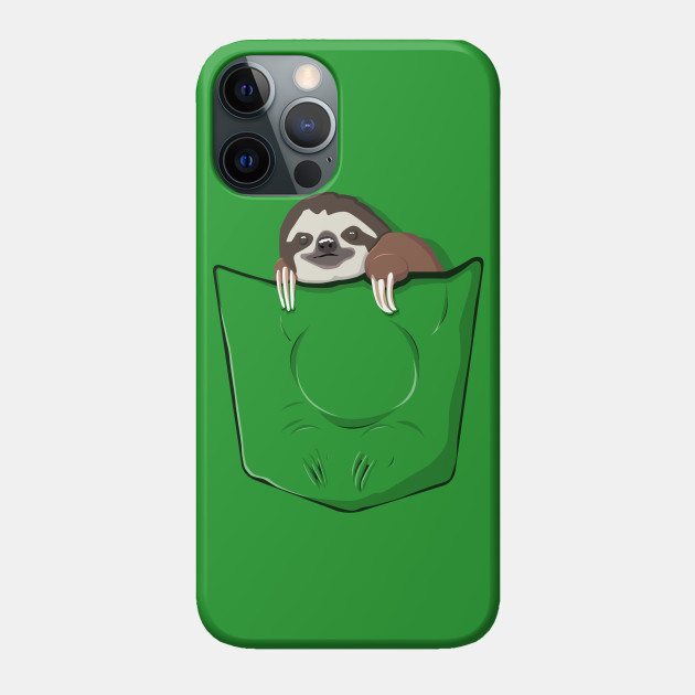 Sloth in a pocket - Sloth - Phone Case