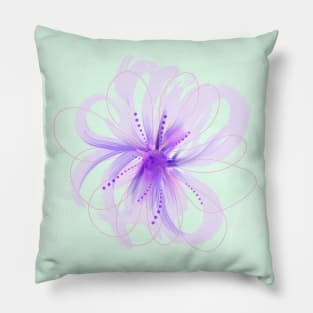 flower illustration Passion minimal linear Pillow