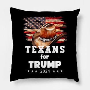 Texans For Trump Pillow