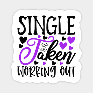 Single-Taken-Working-Out Magnet