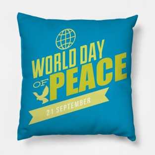 World Day Of Peace, September 21 Pillow