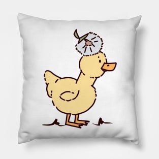 Little Dandelion Puff Duck Pillow