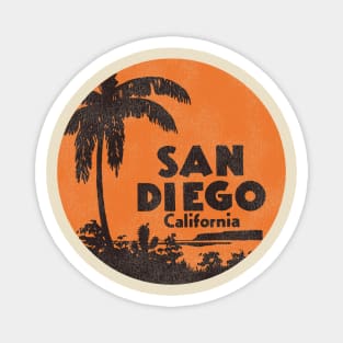 San Diego California Vintage Travel Souvenir Magnet