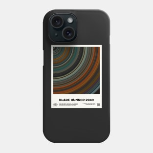 minimal_Blade Runner 2049 Circular Barcode Movie Phone Case