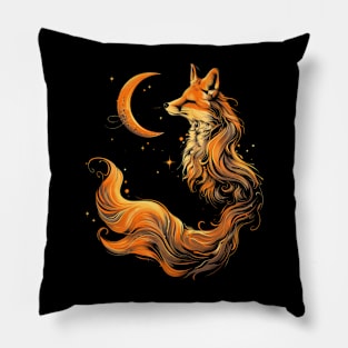 Fox Family Insights Pillow