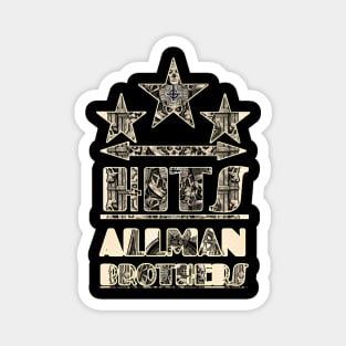 Vintage music hits /// allman brothers Magnet